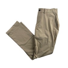 KJus Men  s Ike Performance Golf Pants Tan   33x32