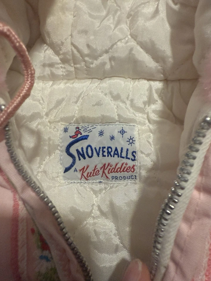 Raro Mono de Colección Kute Kiddies Hecho en EE. UU. Niñas Pequeñas Chaqueta Rosa 2-3T Foto 2 de 4