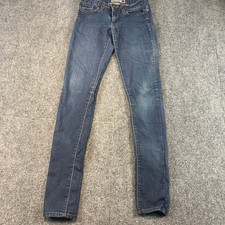 GJG Made In USA Skinny Jeans Dark Wash Denim Classic Everyday Style Size 1