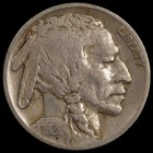 1921 5C Buffalo Nickel Circulated Coin