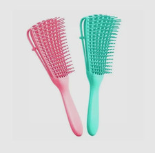 Detangling Brush Set 2 Pack for Curly  Textured Hair   New