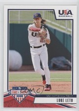 2019 Panini USA Baseball Stars & Stripes Luke Leto #64 uk2