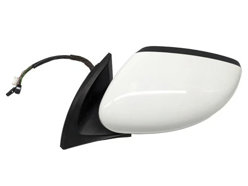 NISSAN LEAF WING MIRROR LEFT WHITE CAMERA BLIND SPOT 2017-2024