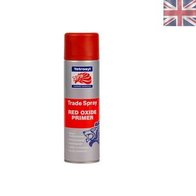 500ml Tetrosyl Rotoxid Grundierung - schnelltrocknendes, wasserfestes Spray für draußen