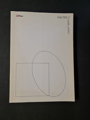 Walter Leblanc: Contribution a I'histoire de Nouvelle Tendance-Beitrag zur Gesch