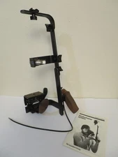 Vintage SLR 35mm Camera Stroboframe Flash Bracket System w Extras Cable Release+