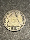 1891 S SEATED LIBERTY QUARTER 25C COIN