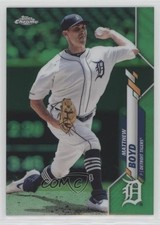 2020 Topps Chrome Green Refractor 87/99 Matthew Boyd #74 0o6v