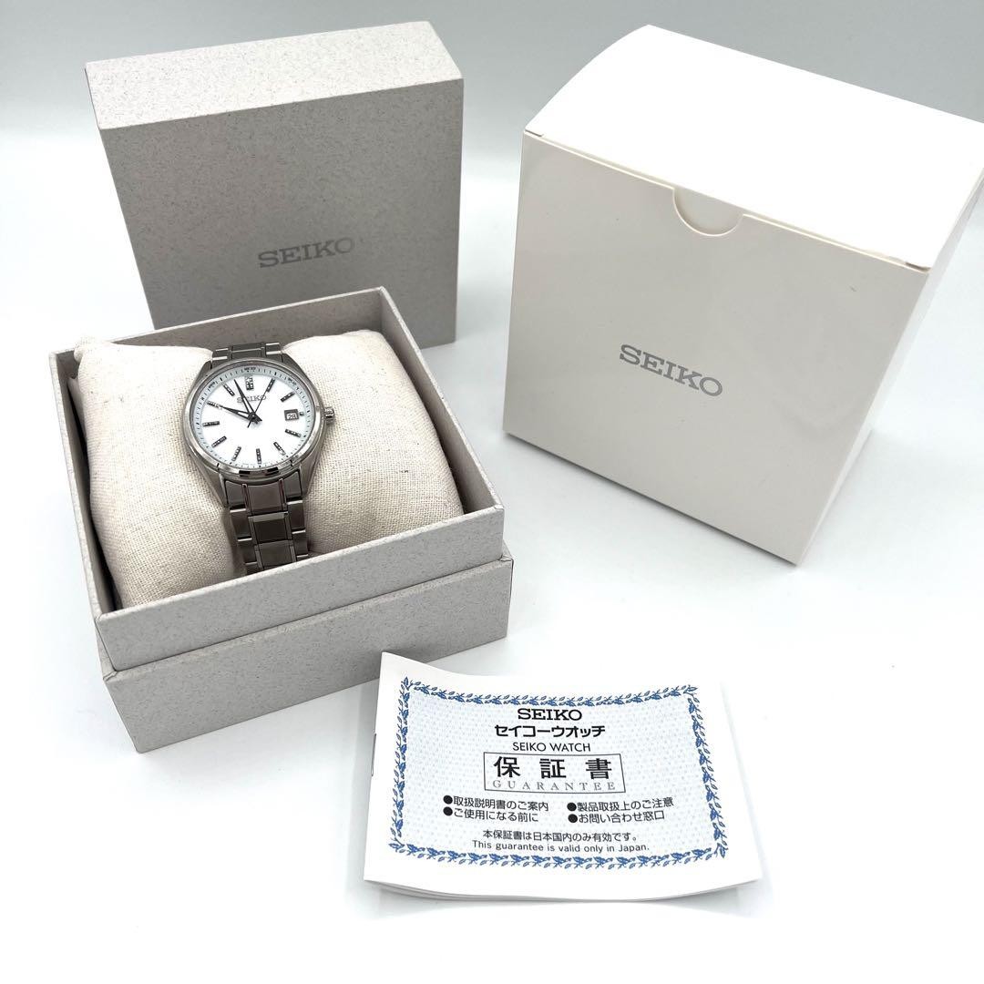Seiko Selection White Men's Watch - SBTM337 for sale online
