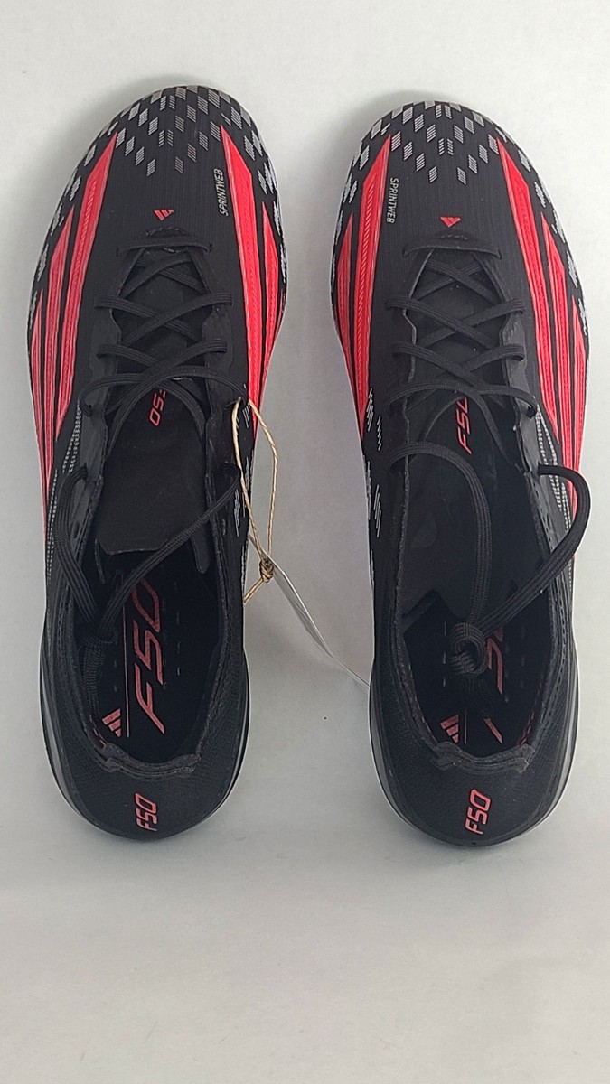 Adidas F50 Elite FG Black Red Men's Soccer Cleats (JS4157) NEW