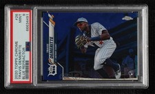 2020 Topps Chrome Blue Refractor 22/150 Travis Demeritte #26 PSA 9 MINT n0c