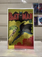 Batman 1 (Facsimile Edition) Foil Cardstock Cover (DC Comics November 2023)