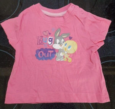 Pinkes Bugs bunny & Tweety T-Shirt - Gr.50/56...