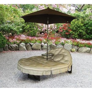 Outdoor Double Chaise Lounge Patio Furniture Pool Chair Deck Image Is Loading Outdoor Double Chaise Lounge Patio Furniture Pool Chair