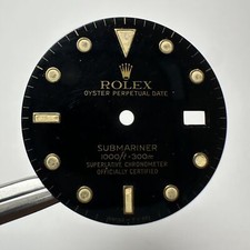 Rolex Submariner Black Tropical dial for yellow gold 16613 16618 16803