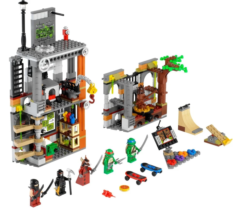 Lego TMNT 79103 ATAQUE GUARIDA Ninja Minifiguras NUEVO SELLADO Regalo de Navidad Foto 2 de 2