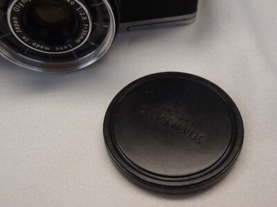 Olympus Quickmatic EEM Black & Silver D.Zuiko 36mm Lens Film