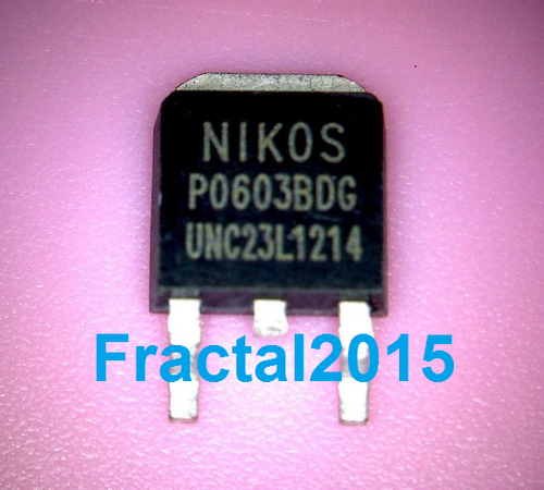 P0603BDG, P0603BD, 30V 75A TO-252 SMD Mosfet Transi Produktbild-Vorschau 3