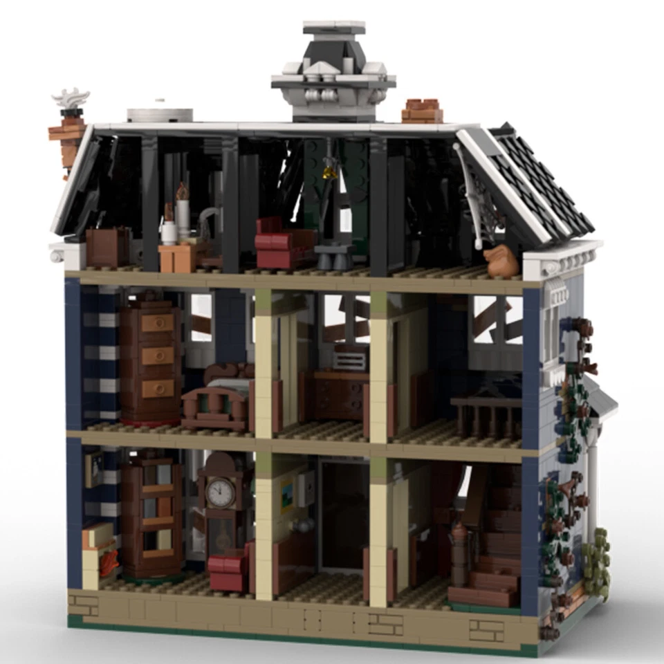 MOC: Modular Building Mansion House Model from TV Series 1994 Pieces DIY - Image 2 of 2