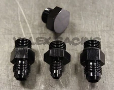 -6 AN Adapter Fittings for -6 AN Fuel Pressure Regulators