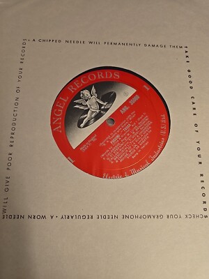 Teatri alla Scala Maria Callas Tosca Angel 1954 LP (2 LP Set