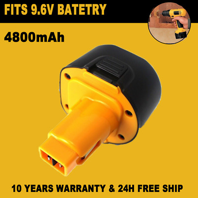 NEW 9.6V 4.8Ah Battery For DEWALT DW9062 DW926K DW952K 9.6 VOLT Cordless Drill