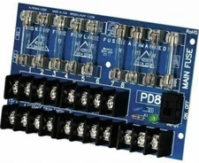 Altronix Power Distribution Module, 8 Fused Outputs Board 28VAC/VDC PD8UL