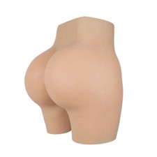 Silicone Pants Crotch Panty Buttock thickening Shaping Thicken Hip Shorts Open