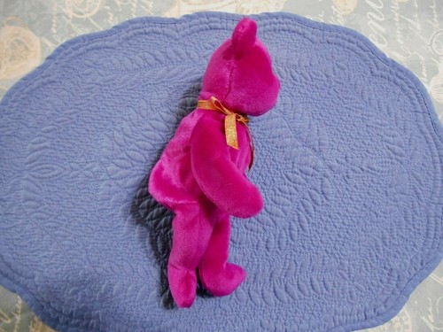 TY Beanie Baby MILLENIUM Bear 1999 Swing Tag Gasport Tag Error - Picture 4 of 10
