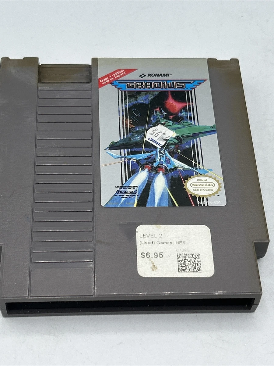 Gradius The Classic NES Nintendo Space Shooter And Top Gun