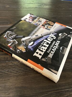A Day With Harley Harley-Davidson Maailma Hardcover Book by Alan
