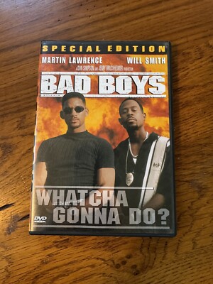 Bad Boys (DVD, 1995) Will Smith and Martin Lawrence