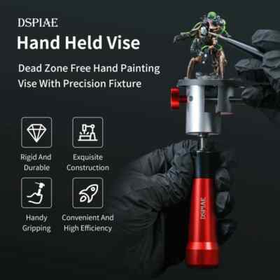 Dspiae 360° Rotation Precision Hand-held Vise Craft Tool For Model Coloring DIY