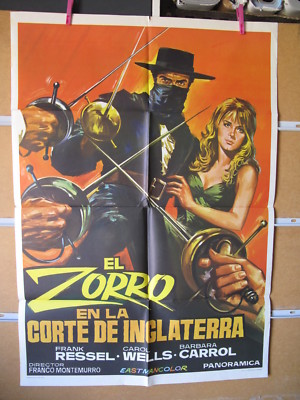 A4507 El Zorro en la corte de Inglaterra  Spiros Focás,  Dada Gallotti,  