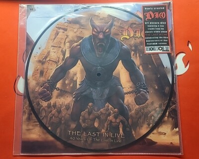 DIO- THE LAST IN LIVE - 40 YEARS - RSD 2024 PICTURE DISC