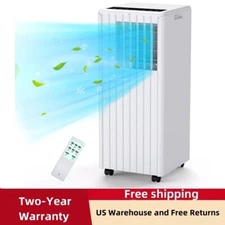 8000 BTU Portable Air Conditioner 3-in-1 Cooling AC Unit Up to 350 Sq. Ft Remote
