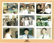 Grenada 2001 - The Three Stooges Sheetlet - MNH