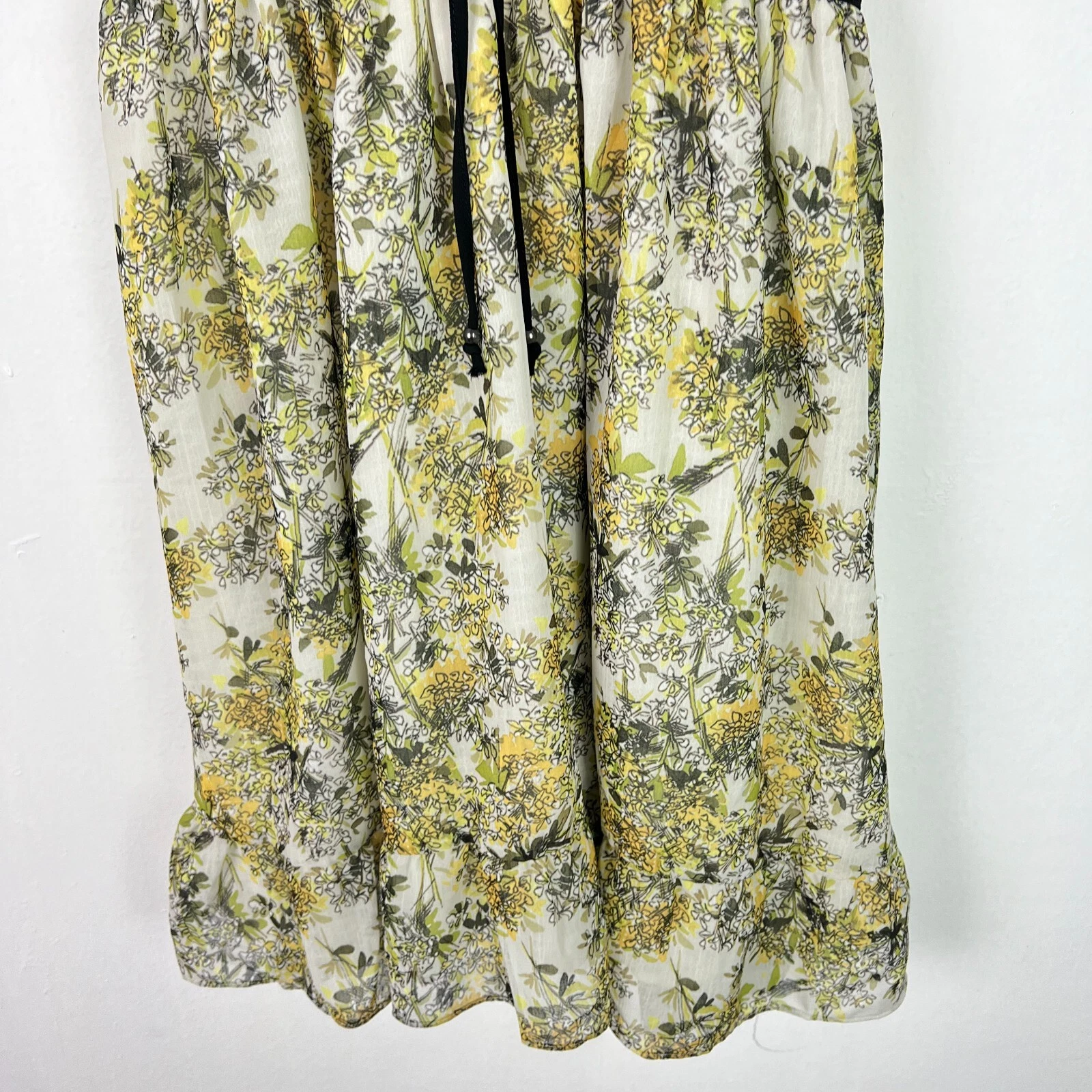 UNDERCOVER Mini abito floreale nuovo con etichette Secret Mission Super Natural Benazir taglia XS NUOVO