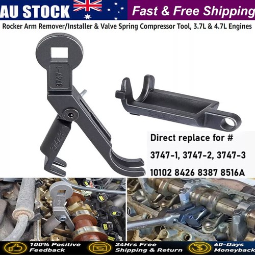 Rocker Arm Remover Installer & Valve Spring Compressor Tool For Chrysler3 7 4 7u
