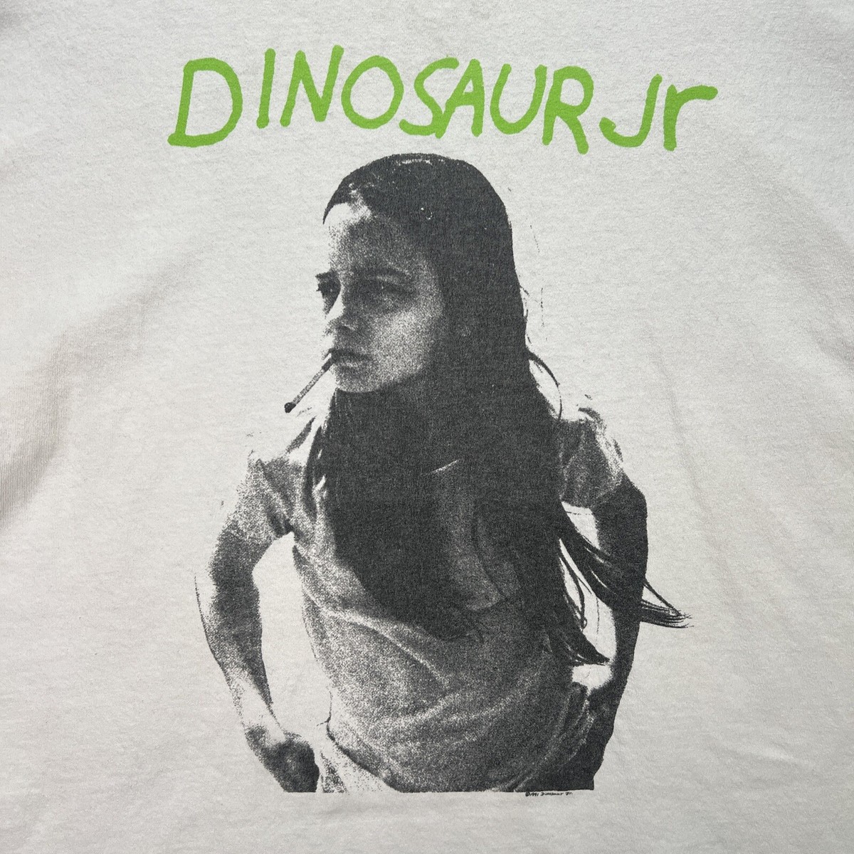 Vintage Dinosaur Jr Shirt Mens XL White Band 90s 1991 Green Mind Girl Cigarette | eBay Vintage Dinosaur Jr Shirt Mens XL White Band 90s 1991 Green Mind Girl Cigarette | eBay