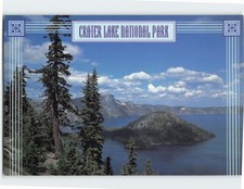 Postcard Crater Lake National Park Oregon USA