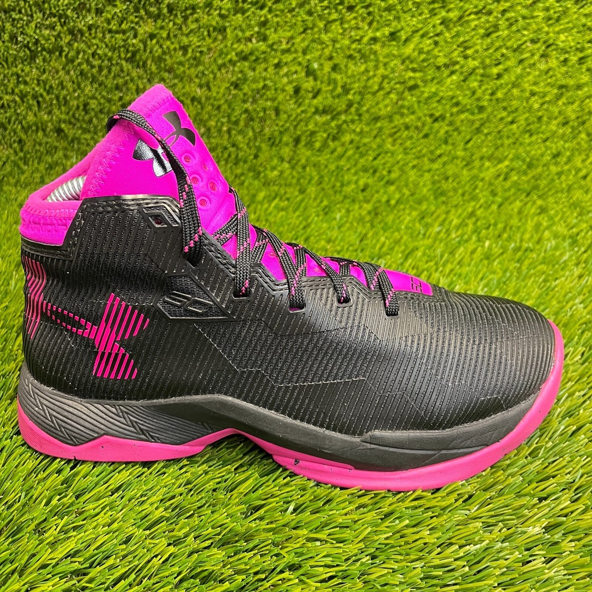 Under Armour Curry 2.5 バスケットボールシューズ Under Armour Curry 2.5 Girls Boys Size 5Y Black Purple