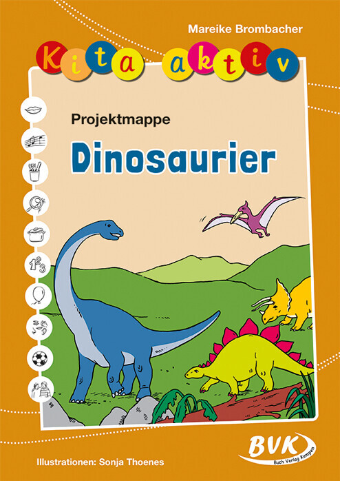 Thumbnail - Kita Aktiv "projektmappe Dinosaurier" | Mareike Brombacher | 2018 |