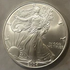 2004 American Silver Eagle BU Fresh Out The Roll!