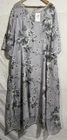 Fly Curvy Thin Silky Shiny Fabric Midi Summer Dress Size 20 New With Tags 24