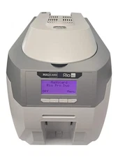 Magicard 3652-0021 Rio Pro Std Duo Printer Color ID Card Maker - Read Descriptio
