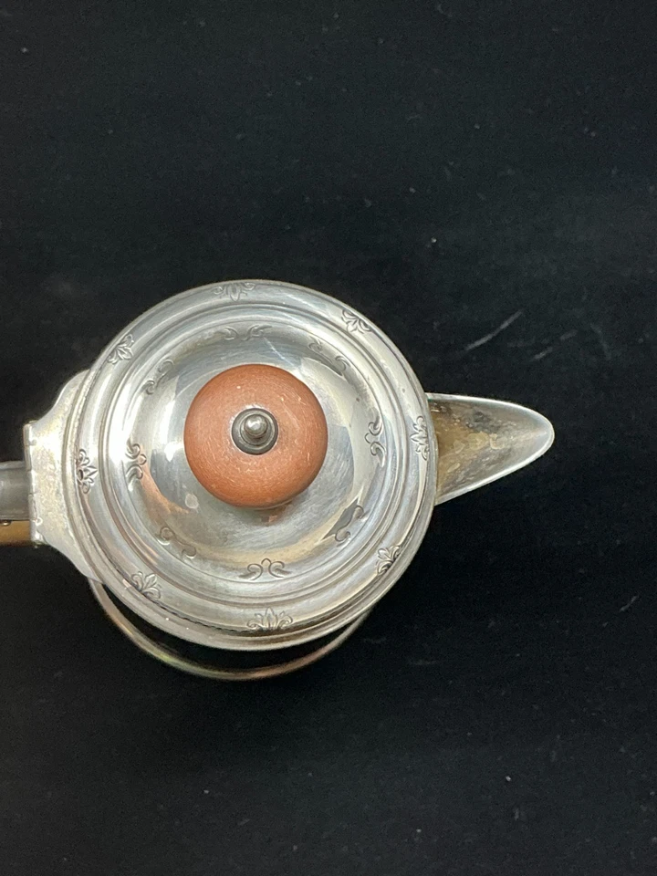 Cafetera de ley inglesa estilo georgiano. Orfebres y plateros - ENVÍO GRATUITO Foto 3 de 4