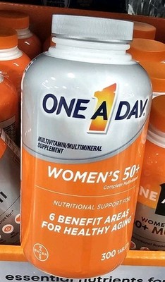 One-A-Day Womens 50+ Daily Multivitamins 300 Tablets 