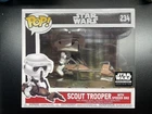 Funko Pop! #234 Star Wars Scout Trooper Speeder Bike Smuggler's Bounty Exclusive