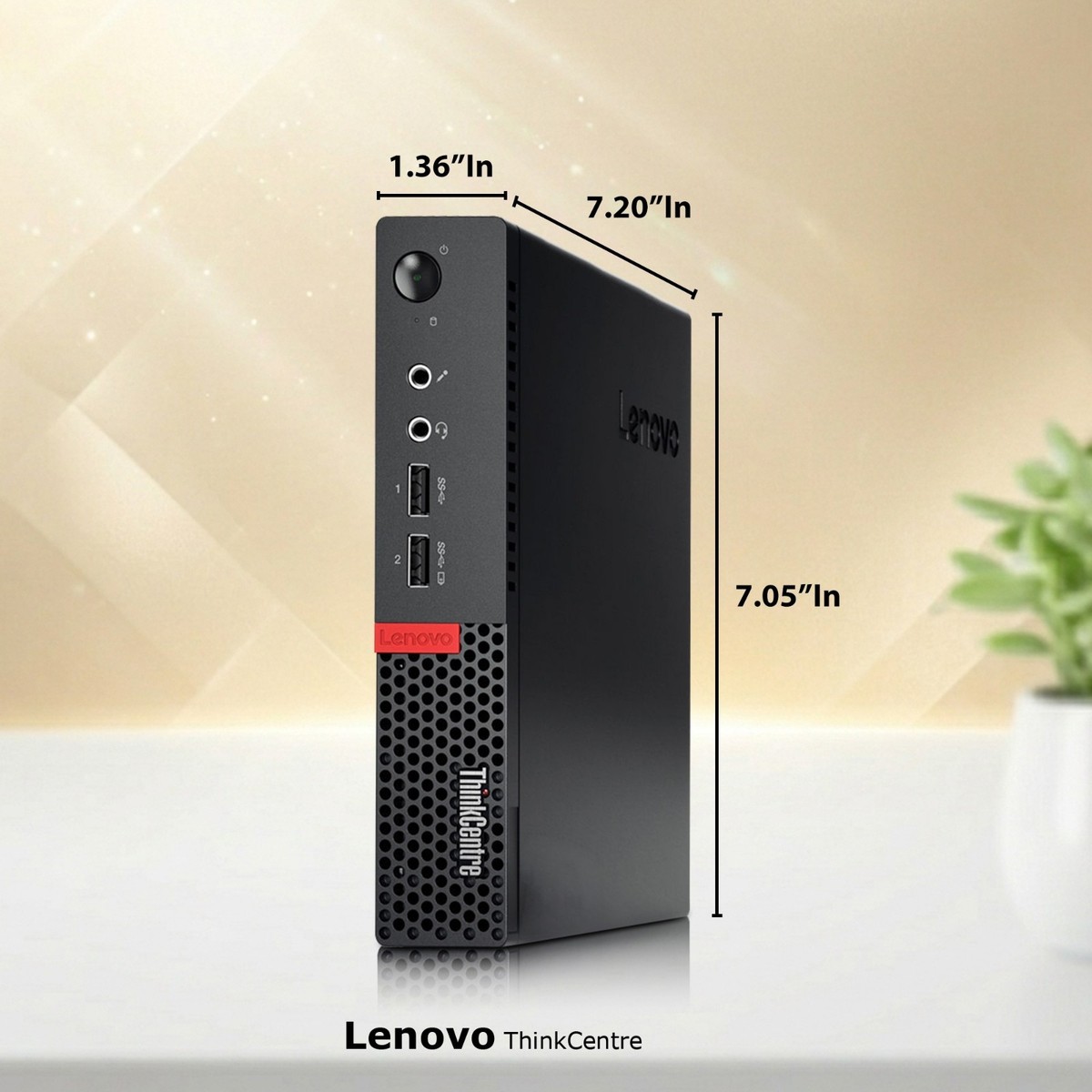 Lenovo M710q Tiny Mini Desktop PC Intel i5-7th 8GB Ram 256GB SSD